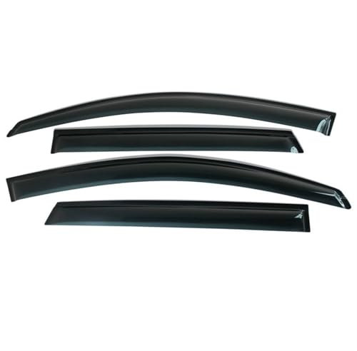 Auto-Scheinwerfer-Augenbrauen Scheinwerfer-Augende Für Nissan für Qashqai J10 2008-2015 Wetter Schild Seite Fenster Deflektor Tür Visier Schutz Abdeckung