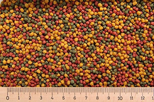 (Grundpreis 3,15 Euro/kg) - 30 kg Premium Koifutter Allround Mix 3,0 mm - Koipellet schwimmend