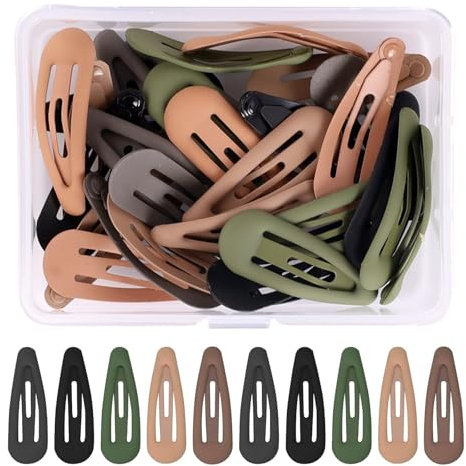 30 Stück Haarspange Klein, 3cm Bunte Mini Haarspangen, Haarspangen Mädchen, Haar Clips Metall, Haarspangen Kinder Mehrfarbig, Haarschmuck für Kleinkinder Kinder Mädchen Frauen (Mehrfarbig)