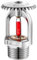 Feuer-Sprinklerkopf, 68 °C, automatischer thermischer Sprinkler (aufrecht, DN15)