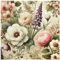 Viskose Leinen Stoff Floral ab 0,5m x 1,43m Kleiderstoff Dekostoff Sommer Motivwahl, Motiv:Blumen 3