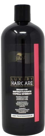 JaDy, Restrukturierendes Shampoo, 1000 ml, mit Keratin, für trockenes und geschädigtes Haar | Feuchtigkeitsspendend, stärkend, regenerierend | Tiefenpflege für sprödes Haar