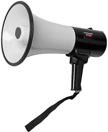 Greensen Tragbares Megafon, Lautsprecher 40W mit Wiederaufladbarem Lithium für Outdoor-Werbung, und Wiedergabe