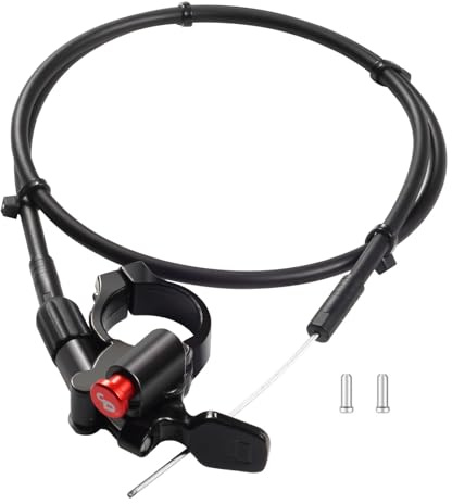 CNCLOL Bike Remote lockout lever, MTB Front Fork Remote lockout switch Lever Kit For SR SUNTOUR EPICON/XCR/XCM/RockShox Suspension