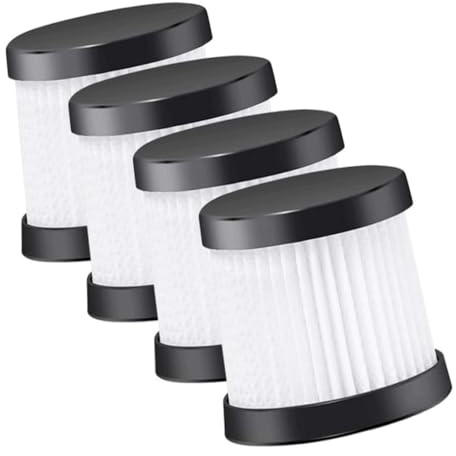 Kärcher HEPA 12 Filterset als Ersatz for CVH 2 Premium Akku-Handstaubsauger mit Luftreinigungssystem(4 PACK)