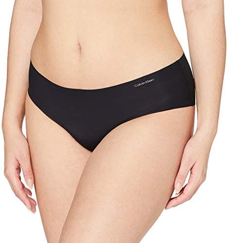 Calvin Klein Slip Hipster Donna Cotone Elasticizzato, Nero (Black), M