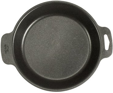 Teglia tegame Tegamino Per Uova E Crepes Con Manici diam 18Cm con manici