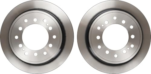 Genuine TRW Vented Painted Brake Discs - Part Number DF6342