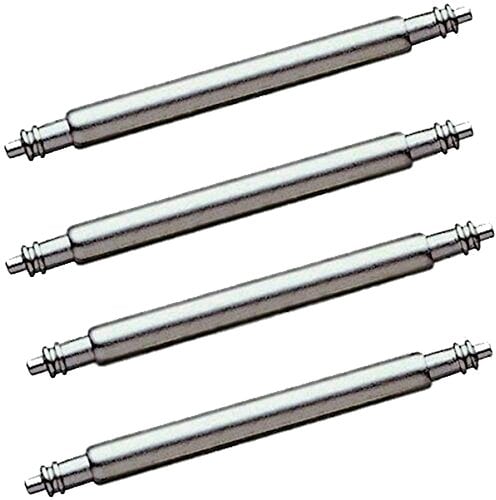 4 Stück 24mm Eichmüller Edelstahl Federstege 1,5mm Durchmesser für Uhren Armbänder