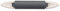 Lurch 70255 Silikon-Teigrolle mit Klappgriffen, Grau, 6.5 x 45 x 6.5 cm