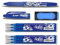 1 Frixion Ball blau + 6er-Set Mine + Radierer