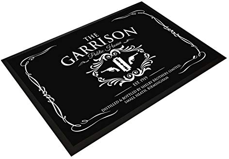 Artylicious The Garrison Bar Tapis de sol antidérapant pour maison, bar, pub, x2048