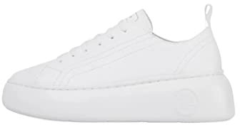 Armani Exchange Damen The Super Sneaker, Optisch weiß, 38.5 EU