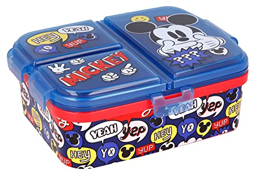 Stor8412497501991Múltiple Compartimiento Sándwich Caja, X-Grande, Es Una Cosa de Mickey