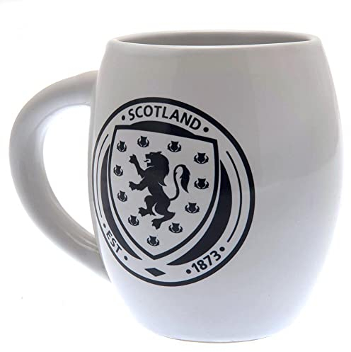 FOCO Tasse à café blanche avec blason de l'équipe de football de la Ligue de l'Écosse FC EPL