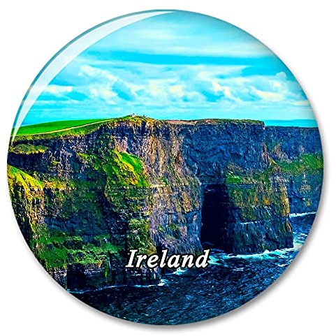 Irland Cliff of Moher Kühlschrankmagnet Dekorativer Magnet Touristische Stadt Reise Souvenir Sammlung Geschenk Starker Kühlschrank Aufkleber