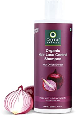 Organic Harvest Red Onion Shampoo For Hair Fall Control & Hair Growth - 500ml