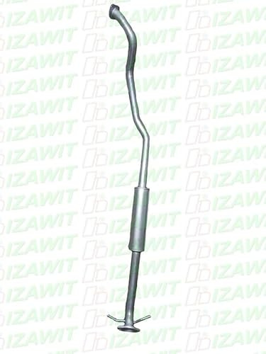 IZAWIT 34.016 Mittelschalldämpfer Kompatibel mit SUZUKI SWIFT III MZ, EZ