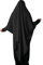 Yaqeen XL Khimar Dreieck Jazz Hijab für Muslima Kopftuch islamisches Gebetskopftuch, schwarz
