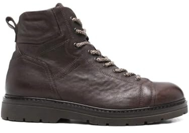 Nero Giardini I501000U Anfibi pedula in Pelle Nero
