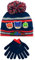 PJ Masks Kinder Wintermütze und Handschuhe Set Blau One Size
