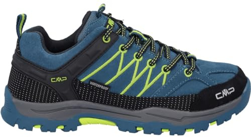CMP Kinder Trekking Schuhe Rigel Low WP 3Q13244J Deep Lake-Acido 38