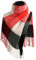 Damen Schal Winter Kariert Groß Kuschelig Elegant Lang Plaid Halstuch Karo Herbst XXL Deckel Weich Warm Fransen Tartan Deckenschal Scarf