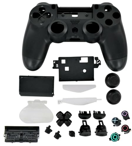 CARCASA PARA MANDO PLAYSTATION 4, PS4, JDS-040, DUALSHOCK CHASIS BOTONES, NEGRO