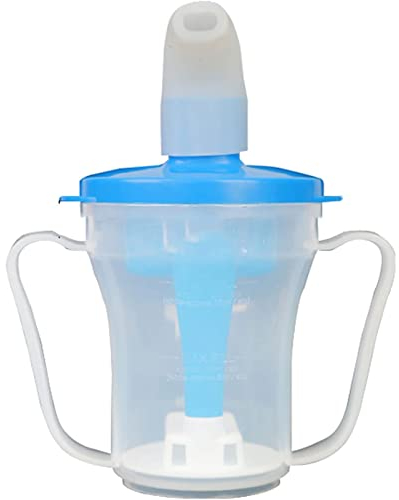 HSRG Taza para Beber para Adultos, Taza para Sorber para Adultos con 2 Asas, Resistente a Derrames Que Evita Que Los Vasos Se Vuelquen, para Usuarios con Fuerza De Agarre Limitada O Discapacidades