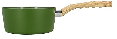 MENASTYL - Casserole 20cm Colorama olive - En Aluminium - Revêtement antiadhésif en céramique - Tous feux dont induction