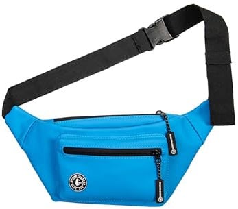 SCHIETWETTER Herren Bauchtasche Langeoog, Gürteltasche, chic, wasserabweisend & pflegeleicht azuro OS