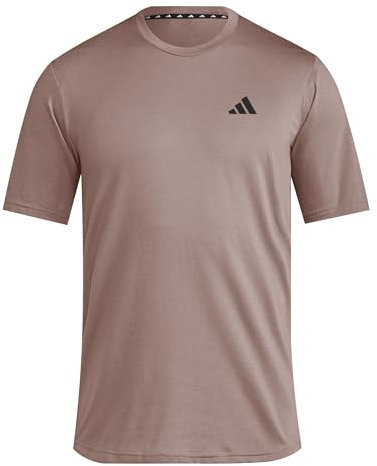 adidas Herren Train Essentials Feelready Training Tee, warm Clay/Black, M