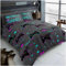 GC GAVENO CAVAILIA Gamer Bedding Set - King Size Gaming Duvet Covers Set - Gamer Teenage Gamepad Pattern Gaming Quilt Cover With Pillowcases - Gamer Gift, Charcoal