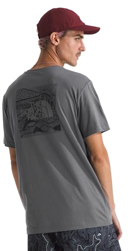 THE NORTH FACE NF0A87NV0UZ M S/S Box NSE Celebration Tee T-Shirt Herren Smoked Pearl Größe S
