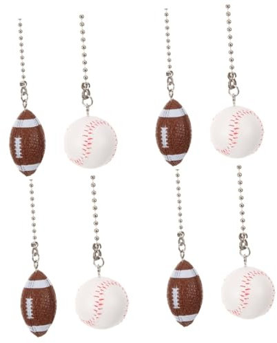 PRETYZOOM 4 Set Di Estensione Per Catenella Con Perline Per Ventilatore Da Soffitto Elegante Set Di Accessori Per Lampade 2 Pezzi*4