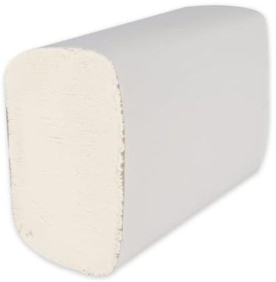 3750 Stück Hygoclean Papierhandtücher, 2-lagig | Zellulose, Interfold, FSC®-Mix, hochweiß, L: 20,5cm, B: 23,5cm, Papierhandtücher, Einmalhandtücher, Falthandtücher, Zickzack Papierhandtücher