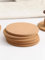 Kork-Tischsets, Korkmatten für heiße Pfannen, Korkuntersetzer für Küchenarbeitsplatten, Korkuntersetzer, Platzsets, 6 Stück, 16 cm