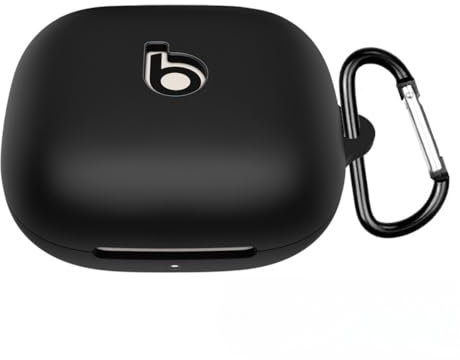 FTRONGRT Case Compatible with Beats Powerbeats Pro 2, Anti-Scratch, Shockproof, Silicone Case Compatible with Beats Powerbeats Pro 2 Bluetooth Earphone.Black