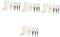LALAFINA 4sets Dreadlocks Hair Piercing Pins Bins Tool Stainless Pouches Hammock Trinkets Squeegee Strainer Flask Small Blackboard Adjustable Garter Retro Pins Champing Snare Pan 9pcs*4