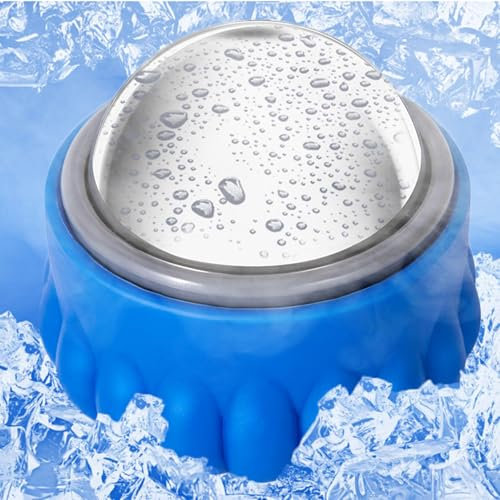 Massage Ice Roller Ball, Cold & Heat Therapy Relief Massager, Deep Tissue Massage Pain Relief, Massager Tool for Back/Neck/Body/Face/Foot Pain, Muscles Recovery