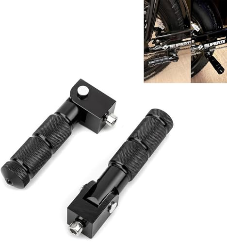 Super 73 piquets compatibles avec repose-pieds pour Ebike S2/Zx/Rx/S Repose-pieds antidérapant pliable pour passagers, étendre Super 73 Accessoires