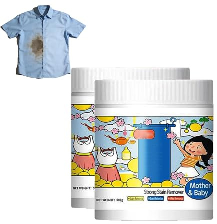 Oxygen Laundry Powder | 500g Sanfter Wäscheverstärker Sauerstoffbasis | Effektiv gegen Flecken & Gerüche | Sanfte Chlorfreie Formel für Kleidung & Bettwäsche (2)
