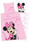 Disney Minnie Mouse Maus Bettwäsche 80x80 + 135x200cm 100% Baumwolle, Renforcé mit RV