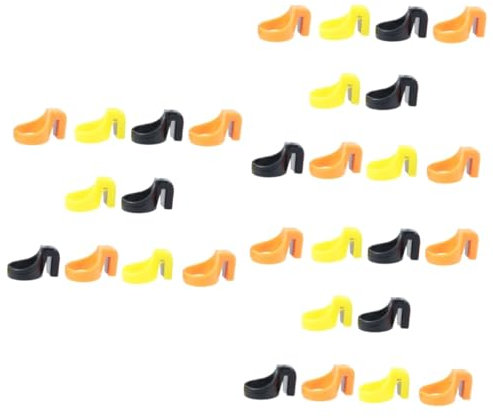 COHEALI 30 Pièces outil de coupe de doigt fil à coudre coupe-fil pour quilting coupe de tissu outil de filetage bague anneau de dé à coudre outil de quilling coupeur de couture