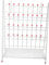 OUNONA 32 Peg Laboratory Beaker Drying Rack Tube Glassware Draining Holder for Test Tubes and Lab Equipment and Efficient Glassware Rack for Laboratory Use
