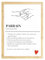 Affiche définition parrain,Affiche Parrain, Définition Parrain, Cadeau parrain, Cadeau baptême parrain, idée cadeau parrain filleul (avec cadre)