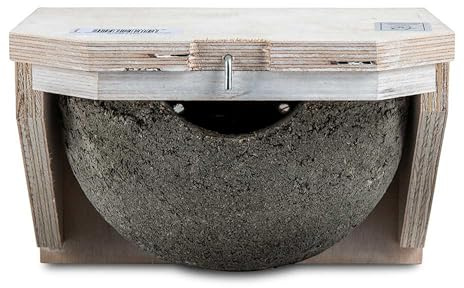 CJ Wildlife Nistkasten Mehlschwalbe – Nistkasten für Vögel für draußen wetterfest – Holzbeton mit ausziehbarer Führungsschiene – Brutkasten für Mehlschwalben – 20 x 11 x 16 cm