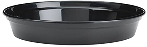 Stewart 4840005 Lot de 5 soucoupes pour Pot de Fleurs Noir 7,6-10 cm