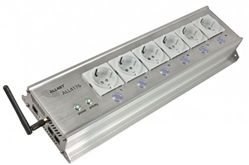 Allnet all4176 Innen 6sortie (S) AC Grau Steckdosenleiste – Steckdosenleiste (grau, 200 – 250, 10 A, 0 – 40 °C, 140 mm, 425 mm)