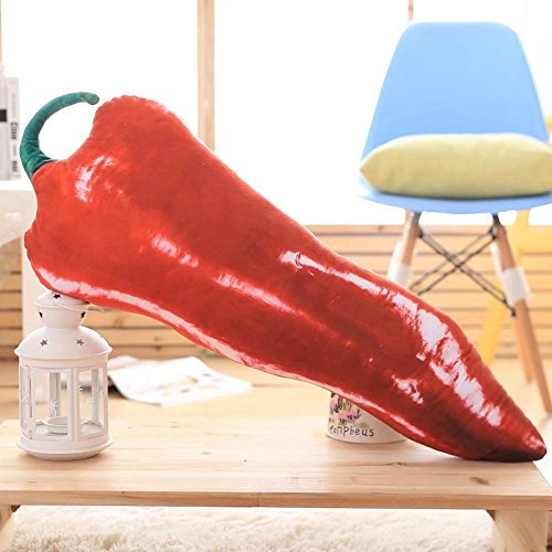 MAIKA HOME 50cm Gemüsekissen/Kissen (Pfeffer)